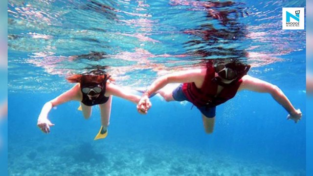 Kajal Aggarwal and Gautam cling to each other in stunning new underwater pics