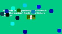 Elements of Programming Interviews in Java: The Insiders' Guide  Best Sellers Rank : #4