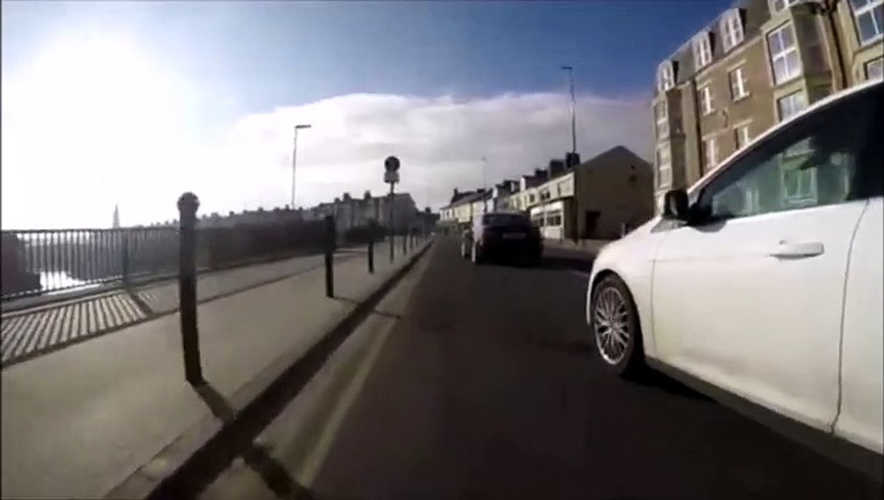 Police release footage of horrifying near misses as part of road safety campaign