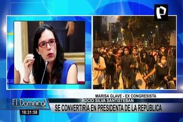 Glave sobre Silva Santisteban: "Ha sido valiente al atreverse a empujar una salida política"