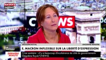 Laurence Ferrari choquée par les propos de Ségolène Royal sur la liberté d’expression (vidéo)