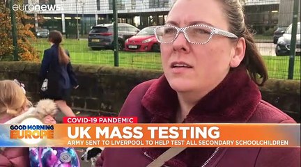 Liverpool introduces mass testing for secondary school pupils