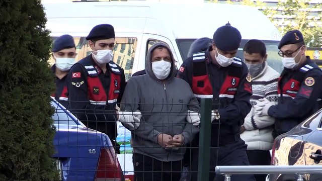 KAYSERİ - DEAŞ'ın 'sözde Rakka emiri' ile 3 şüpheli adliyeye sevk edildi