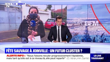 Fête sauvage à Joinville : un futur cluster ? - 16/11