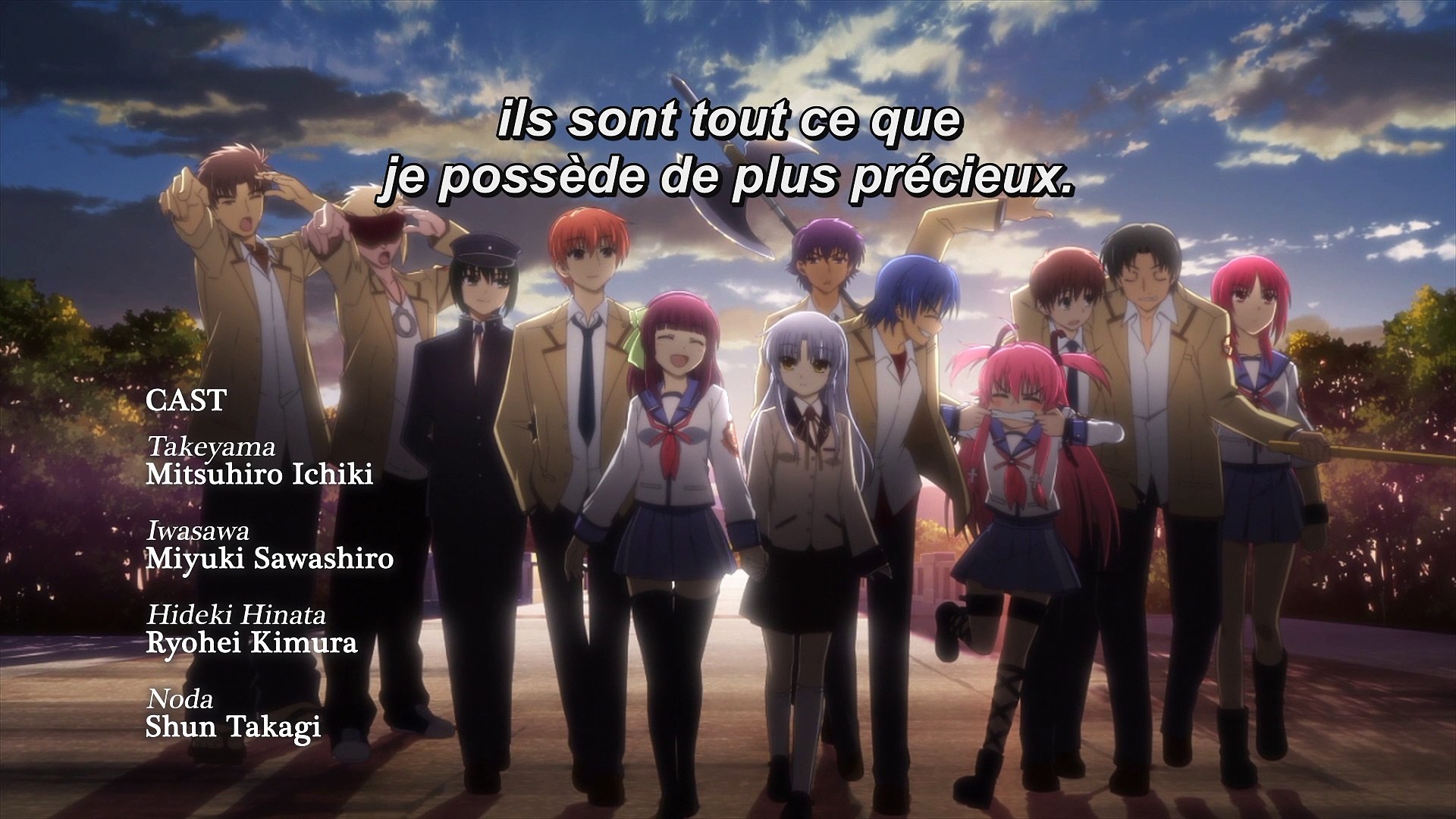 Ending Final Angel Beats Vostfr Video Dailymotion