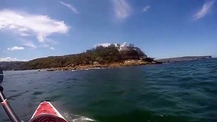 Sydney Harbour kayaking with a KXOne Slider 410 inflatable kayak