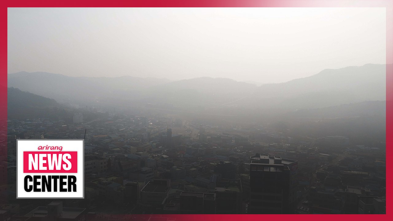 Ultrafine dust sweeps into the South Korean capital