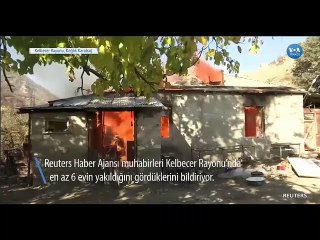 Ermeniler çekilirken böyle yaktı