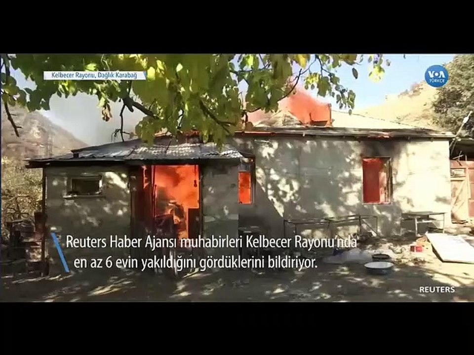 Ermeniler çekilirken böyle yaktı