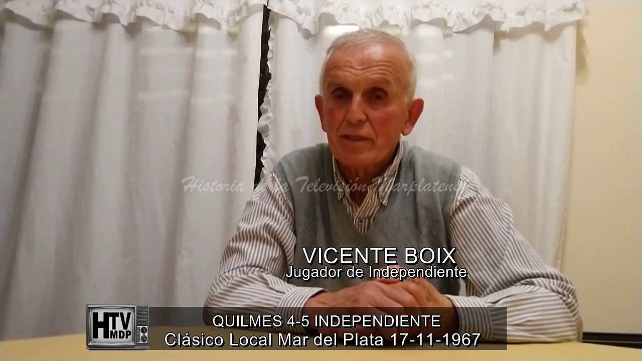 CLASICO LOCAL INDEPENDIENTE 5-4 QUILMES FUTBOL MAR DEL PLATA 17-11-1967