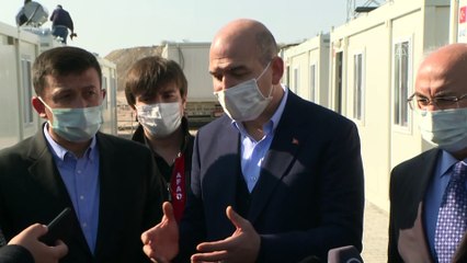 İZMİR - Soylu: '(Depremin ardından yürütülen çalışmalar) Bir seferberlik hali var'