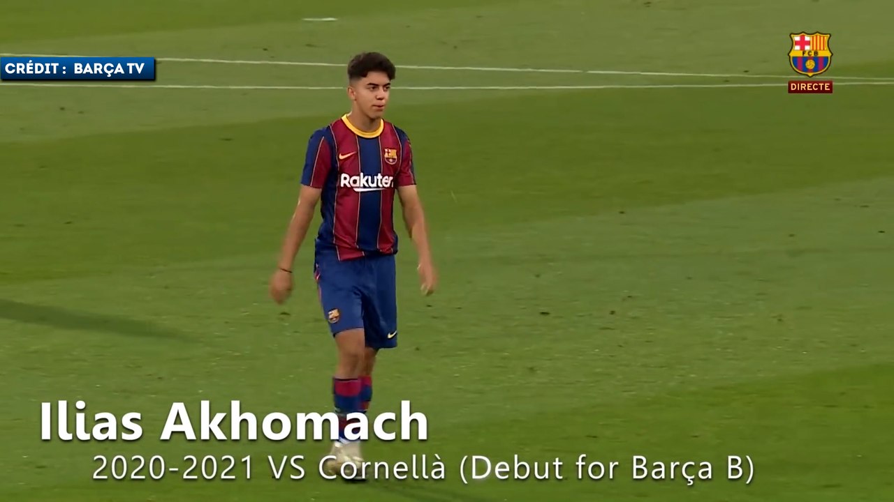 Les premiers pas d'Ilias Akhomach avec le Barça B