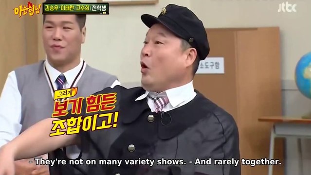 Kang Ho Dong's right hand is hurt, Kim Seung Woo being exposed by Lee Soo Geun [Knowing Brothers Ep 255]