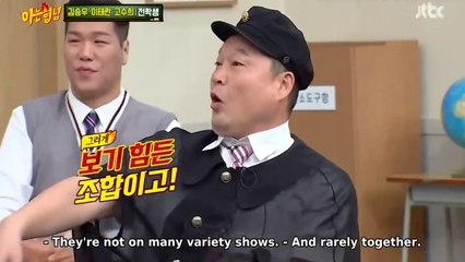 Kang Ho Dong's "right hand" is hurt, Kim Seung Woo being exposed by Lee Soo Geun [Knowing Brothers Ep 255]