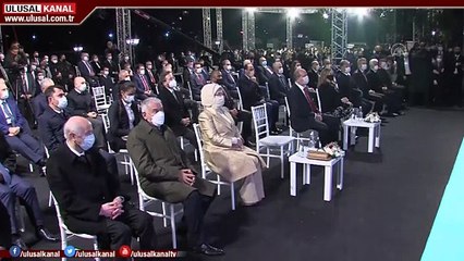 Cumhurbaşkanı Erdoğan: "Salgın döneminin en başından itibaren Kuzey Kıbrıs'taki kardeşlerimizin yardımına koştuk."