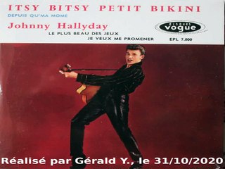 Johnny Hallyday_Je veux me promener (1960)karaoké
