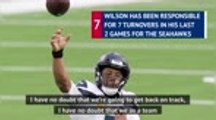 ‘Greatness is in store’ - Wilson confident despite Seahawks turnovers