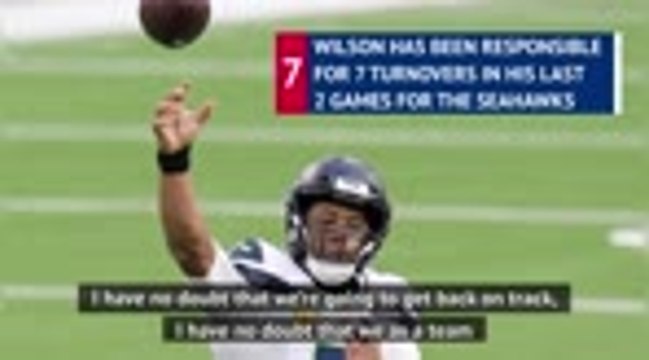 ‘Greatness is in store’ - Wilson confident despite Seahawks turnovers