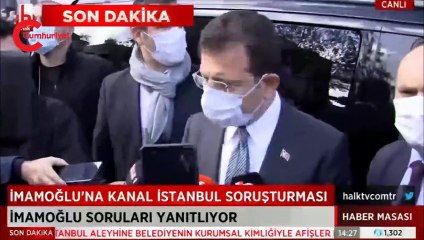 İmamoğlu'ndan Kanal İstanbul soruşturmasıyla ilgili ilk açıklama