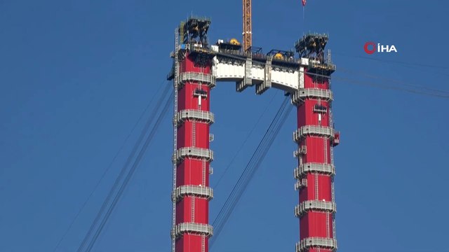 1915 Çanakkale Köprüsü’nde ‘kedi yolu’ yapımı başladı