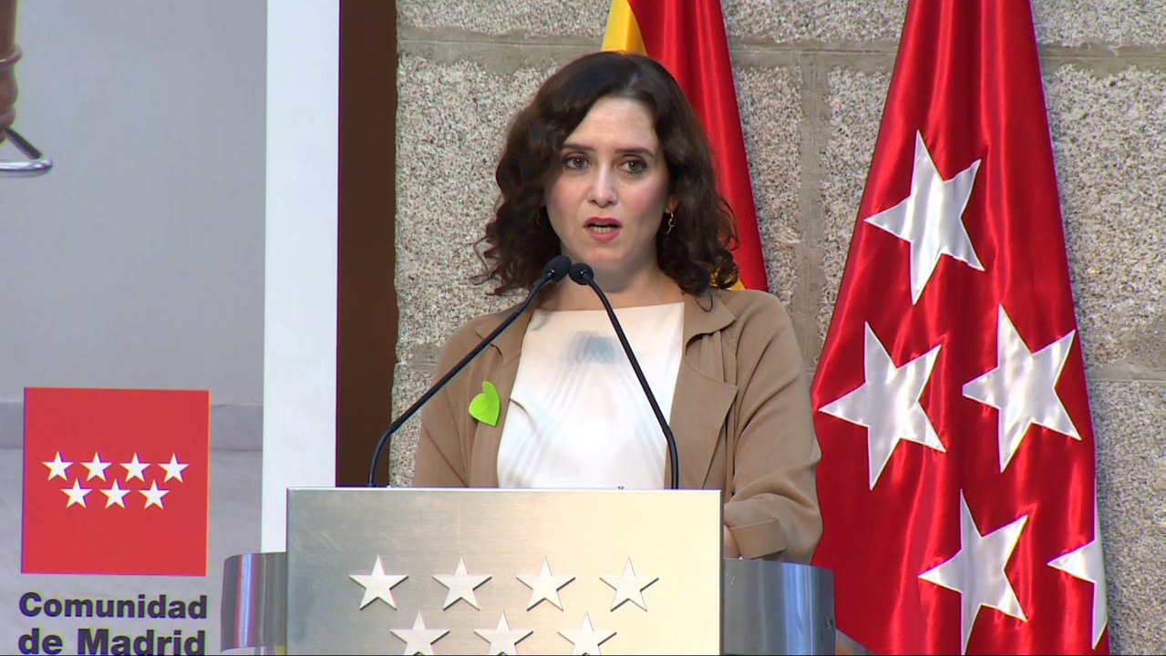 Ayuso: "Estamos saliendo, pero no podemos relajarnos"