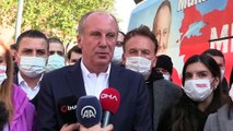 ÇANKIRI - Eski CHP Milletvekili Muharrem İnce, esnafı ziyaret etti