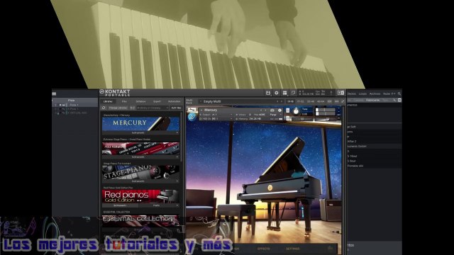 LOS MEJORES PIANOS PARA KONTAKT #9 MERCURY FAZIOLI GRAND PIANO de Wavesfactory