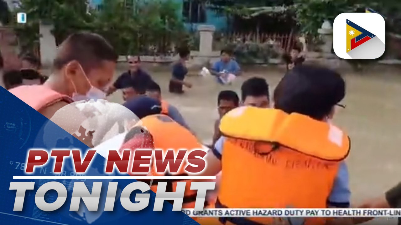 #PTVNewsTonight | Government agencies and non-government organizations distribute relief goods to affected residents in Tuguegarao