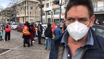 Manifestation du personnel de l’aéroport Lorient Bretagne sud
