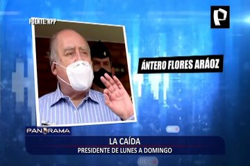 Presidente de lunes a domingo: la caída de Manuel Merino de Lama