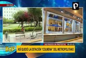 Metropolitano: Estación Colmena quedó destrozada tras protestas