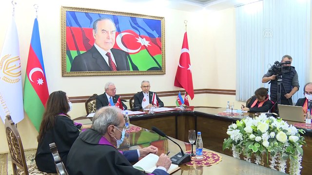 GENCE - Nişantaşı ve Gence Devlet Üniversitelerinden Ermenistan'ın Azerbaycan'a saldırılarına kınama