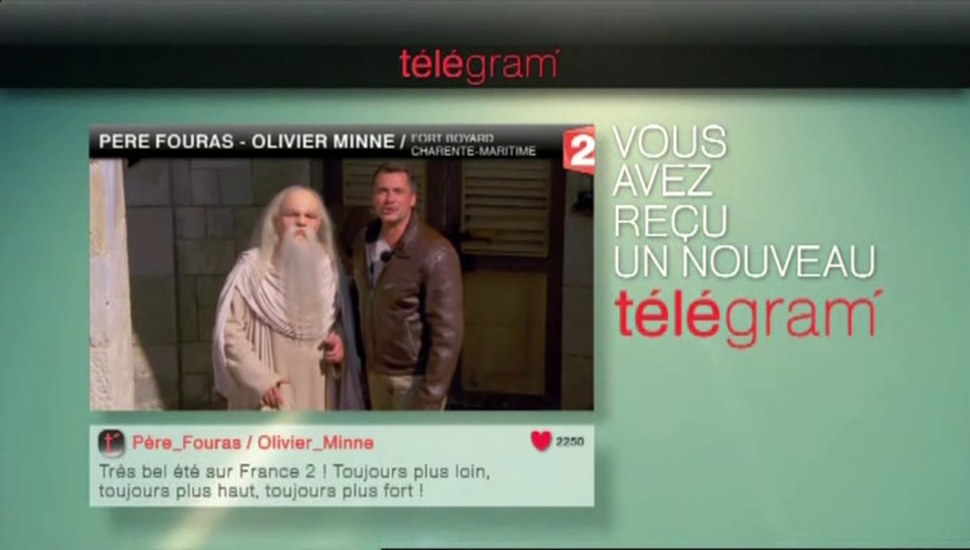 Fort Boyard 2013 - Télégram de France 2