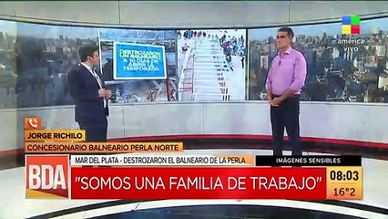 Mar del Plata: destrozaron el balneario de La Perla