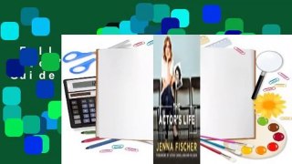 Full Version  The Actor's Life: A Survival Guide  Review