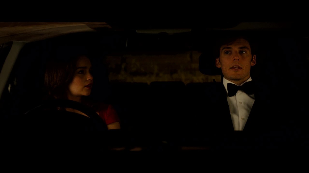 Ein ganzes halbes Jahr -Clip Frau in rotem Kleid (Deutsch) HD