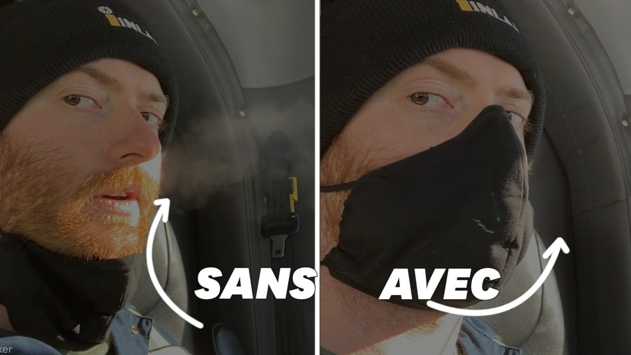 Covid-19: L'efficacité du port du masque vérifiée grâce à l'arrivée du froid?