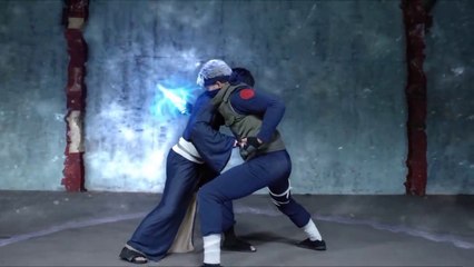 Kakashi Hatake vs Obito Uciha [ Real Human ]