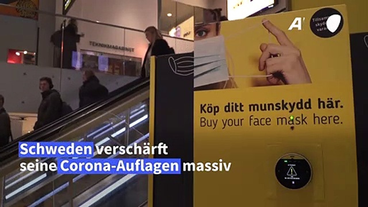 Schweden begrenzt versammlungen auf höchstens acht personen