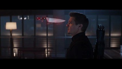 Captain America Civil War - Clip Vision Vs Hawkeye (English) HD