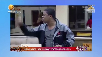 Larama homenageado no programa 'A Tarde é Nossa' da TV Zimbo