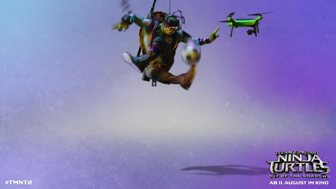 Teenage Mutant Ninja Turtles 2 -  Donnie FuÃŸball (Deutsch) HD