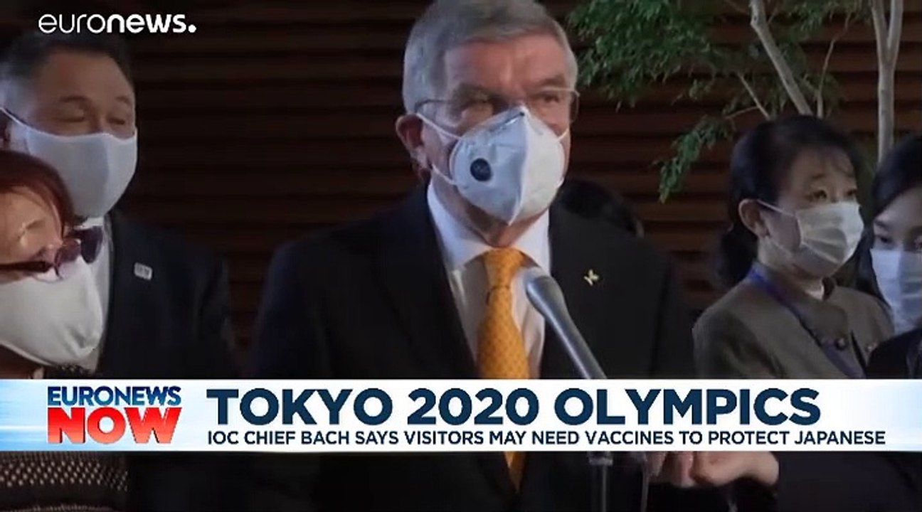 Tokyo Olympics: Fans will be encouraged to have coronavirus vaccinations, says IOC chief Thomas Bach