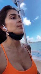 La fuerte caída de Greeicy Rendón mientras hacía un video para sus seguidores