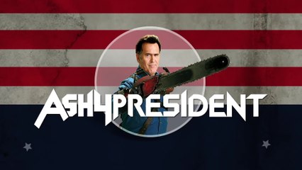 Ash vs Evil Dead - Viral Clip Ash4President Borders (English) HD