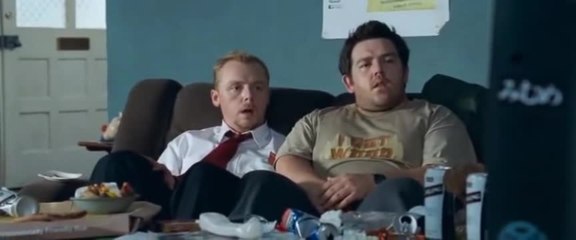 Shaun of the Dead - Clip Record Scene (English) HD