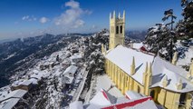 Shimla, Manali witness season's first snowfall