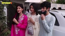 Shanaya Kapoor, Jahaan Kapoor, Maheep Kapoor Celebrate Diwali with Boney Kapoor _ SpotboyE