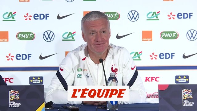 Deschamps : «Je ne fais rien au hasard» - Foot - L. nations - Bleus