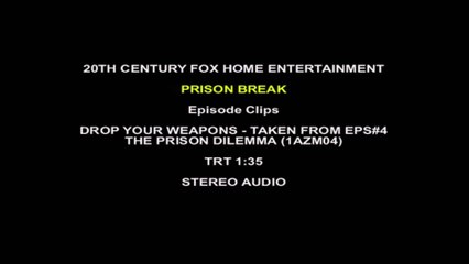 Prison Break - S05 Clip Drop Your Weapons (English) HD